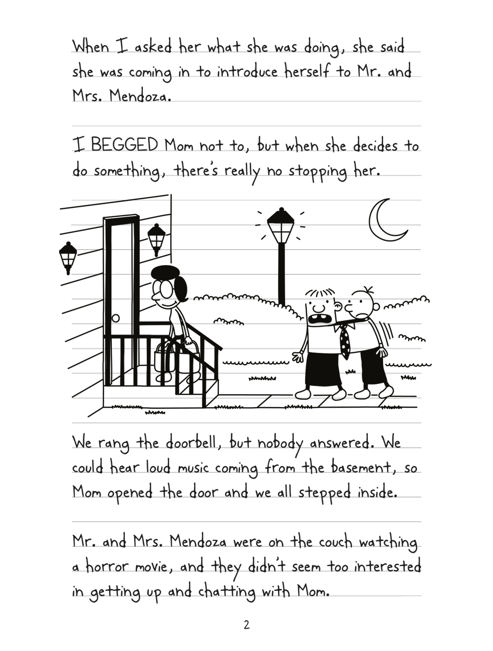 Wimpy Kid Double Down Extract Page 2