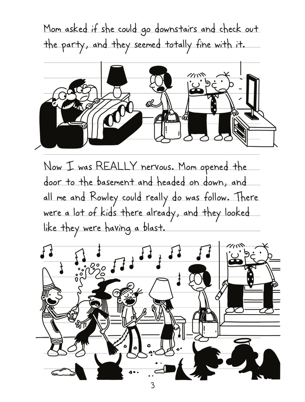 Wimpy Kid Double Down Extract Page 3