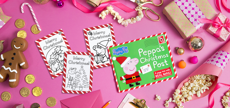 Peppa Pig Christmas card