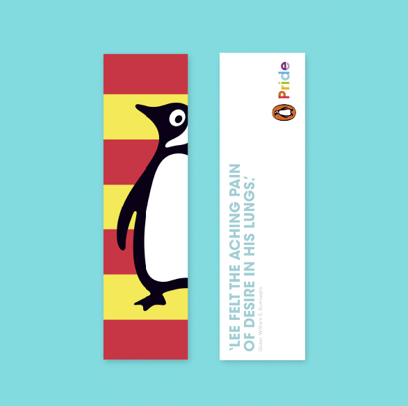 Penguin Pride Bookmark