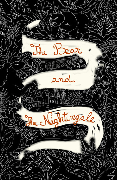 The Bear and The Nightingale, black book cover