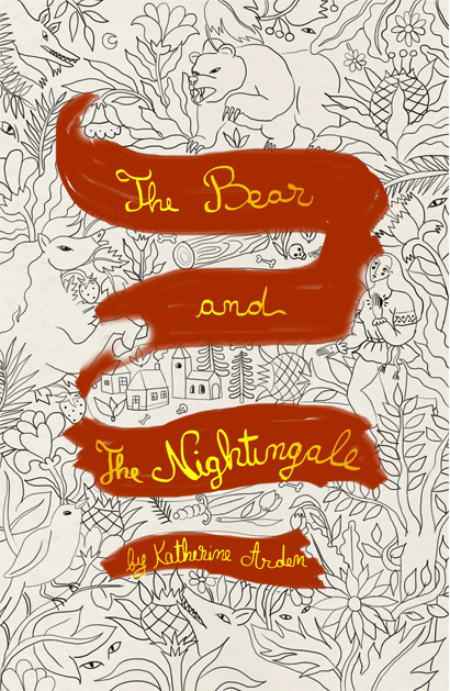 The Bear and The Nightingale, white book cover