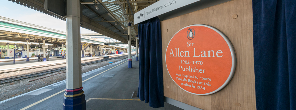 Sir Allen Lane honoured at Exeter St David’s railway station