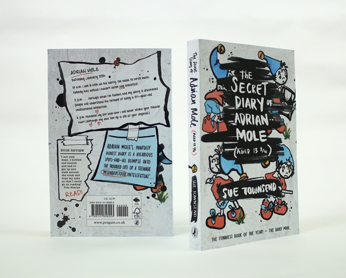 The secret diary of adrian mole, book cover 