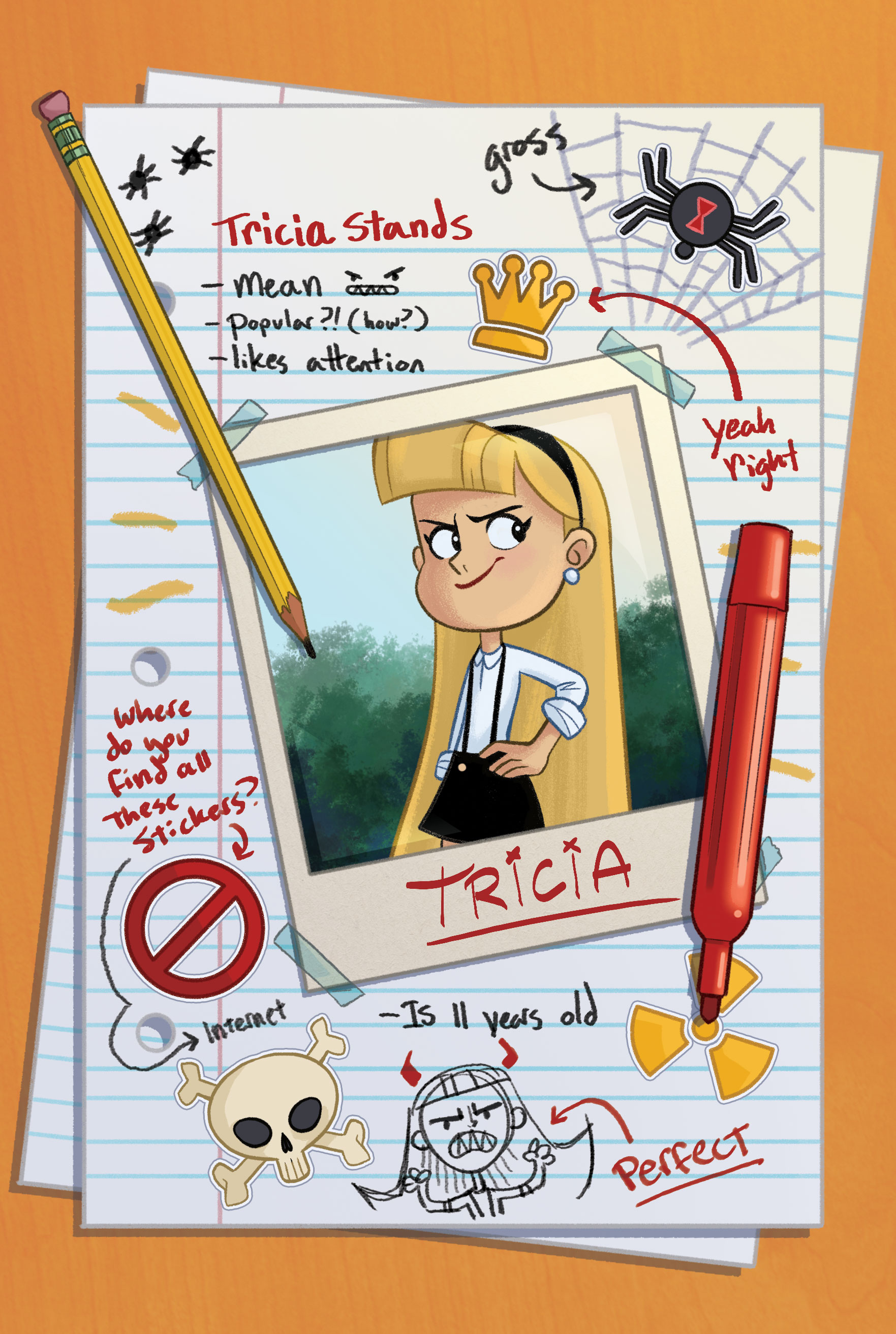 Tricia Meet the Characters from my Magical Life