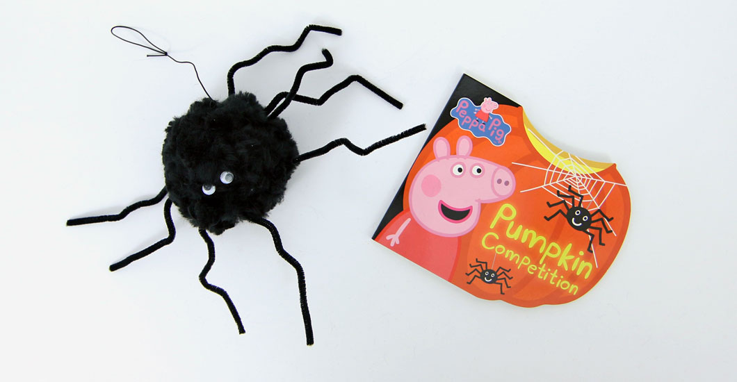 Peppa Pig Halloween spider