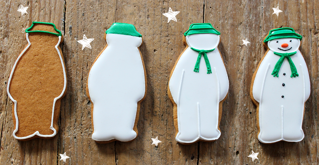 snowman biscuits