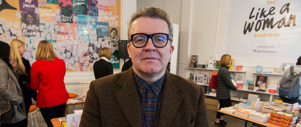 Tom Watson, MP, visits Penguin’s ‘Like A Woman’ bookshop in Hackney