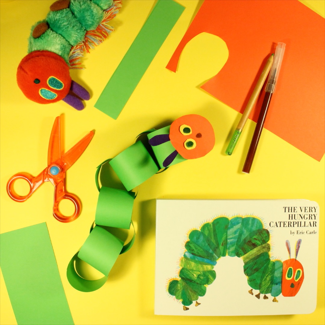 hungry caterpillar paper chains