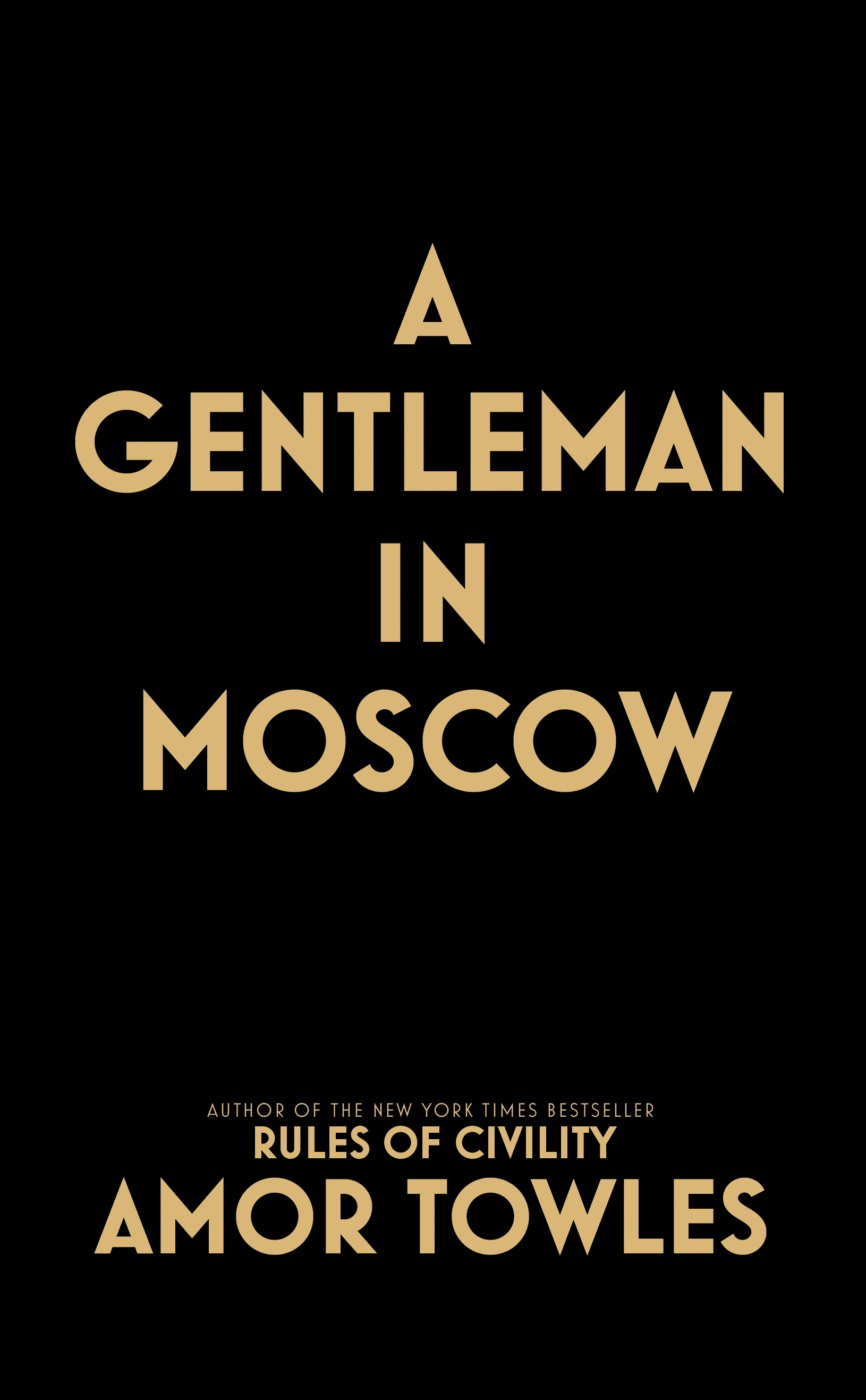 a gentleman in moscow