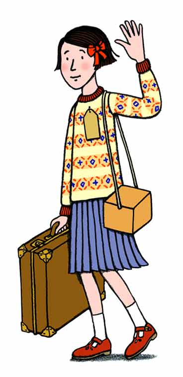 Shirley from Jacqueline Wilson's Wave Me Goodbye
