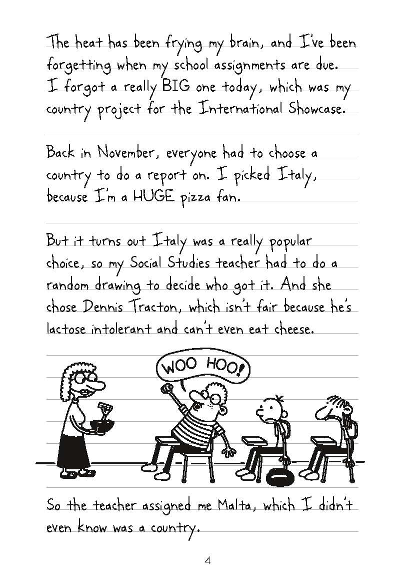 diary of a wimpy kid extract the meltdown 2