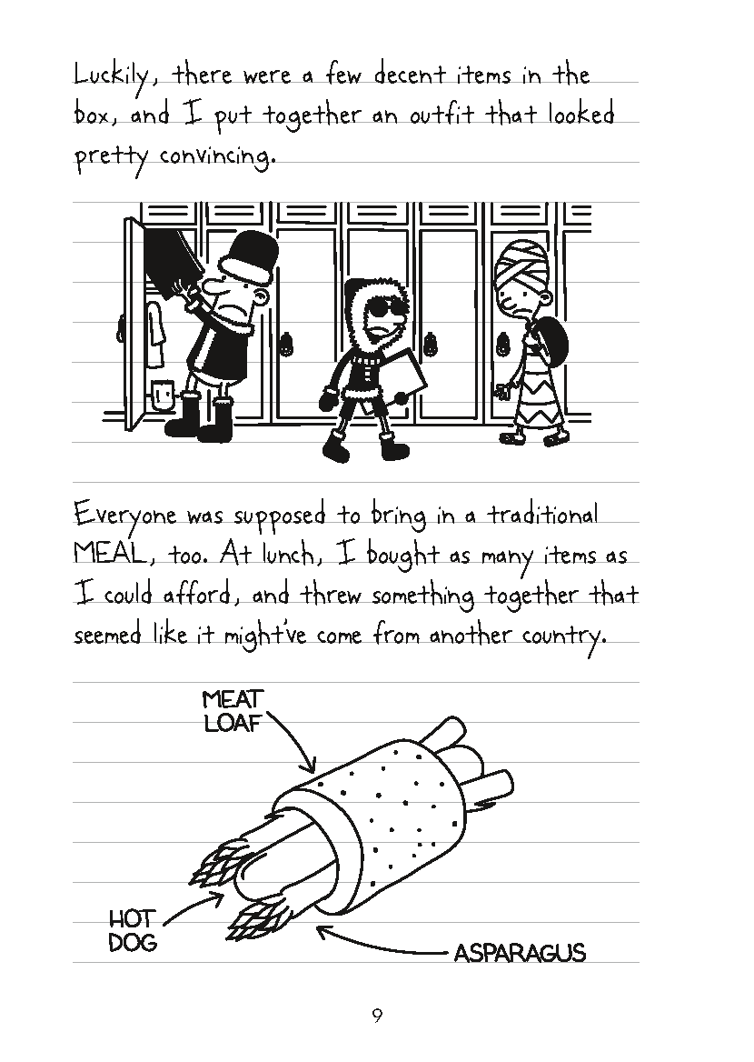 diary of a wimpy kid extract the meltdown 7