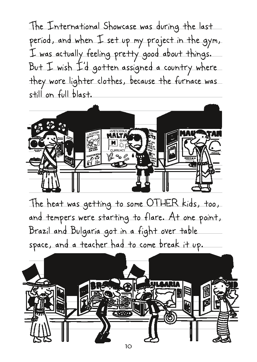diary of a wimpy kid extract the meltdown 8