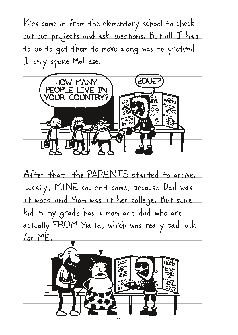 diary of a wimpy kid extract the meltdown 9