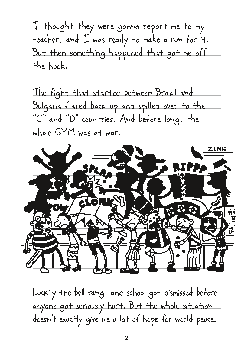 diary of a wimpy kid extract the meltdown 10