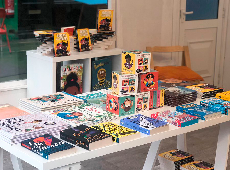 The #ReadTheOnePercent bookshop