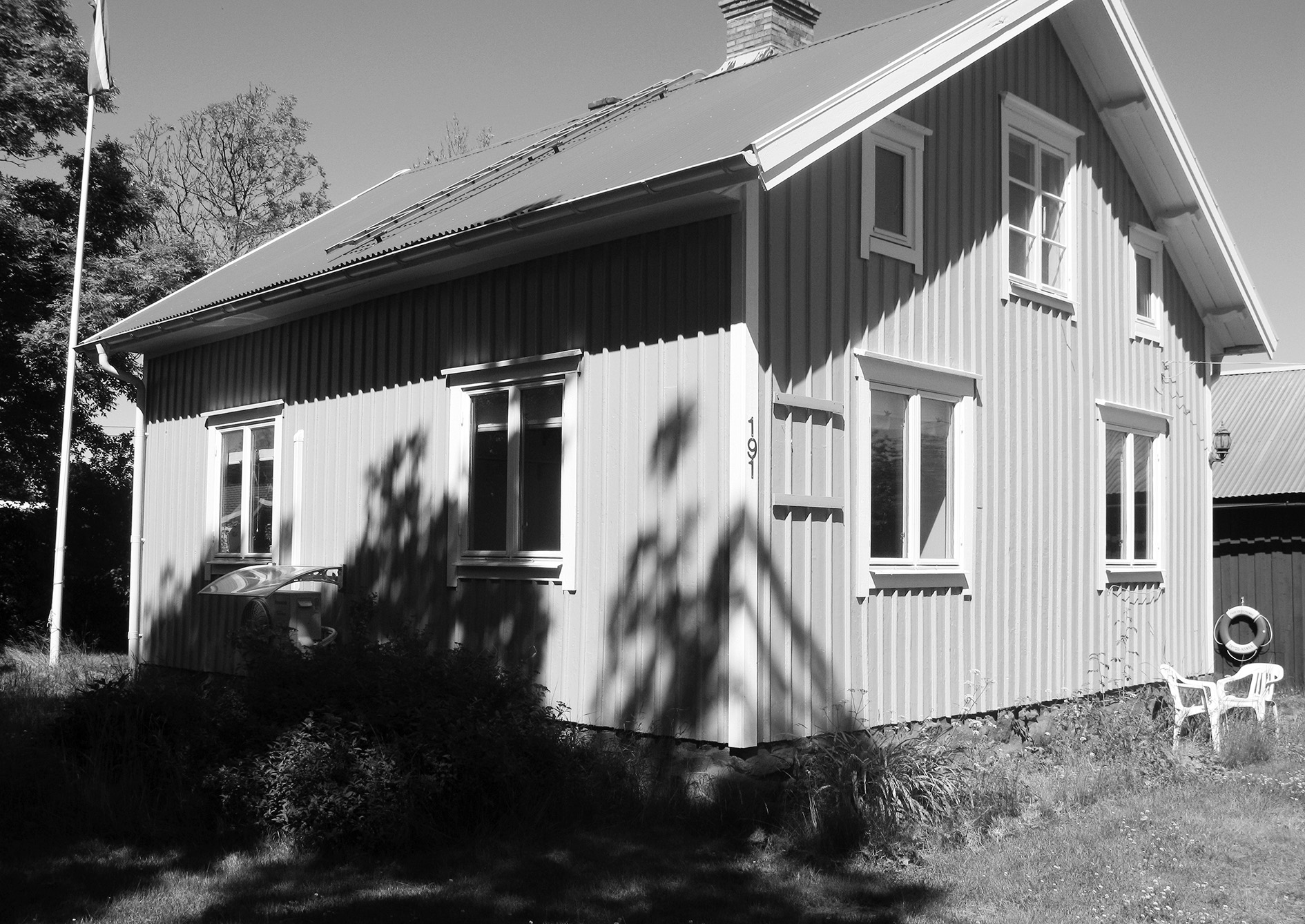 The farmhouse where Elizabeth Stride was born, Stora Tumlehed, in Sweden.