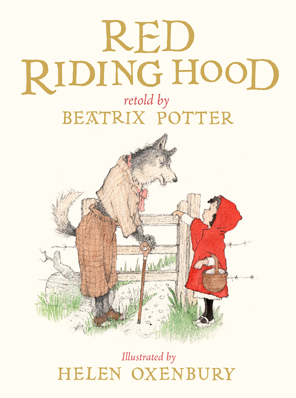 Red Riding Hood by Beatrix Potter book cover