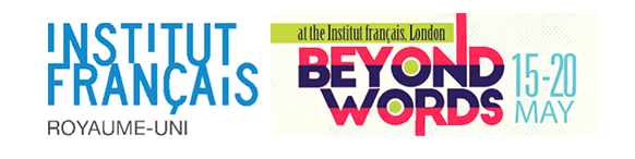 Institut Francais and Beyond Words logos