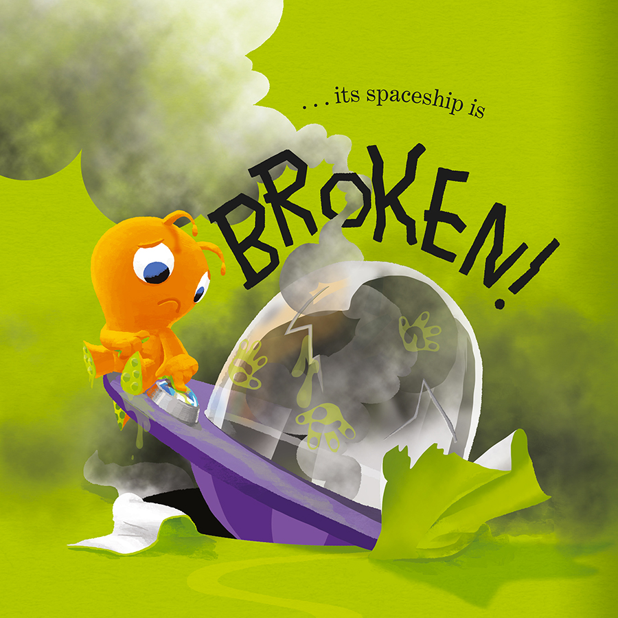 there's an alien in your book extract