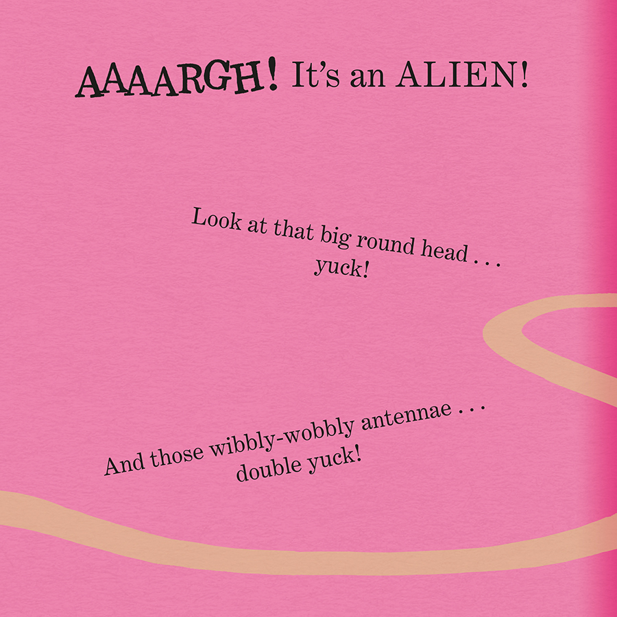 there's an alien in your book extract