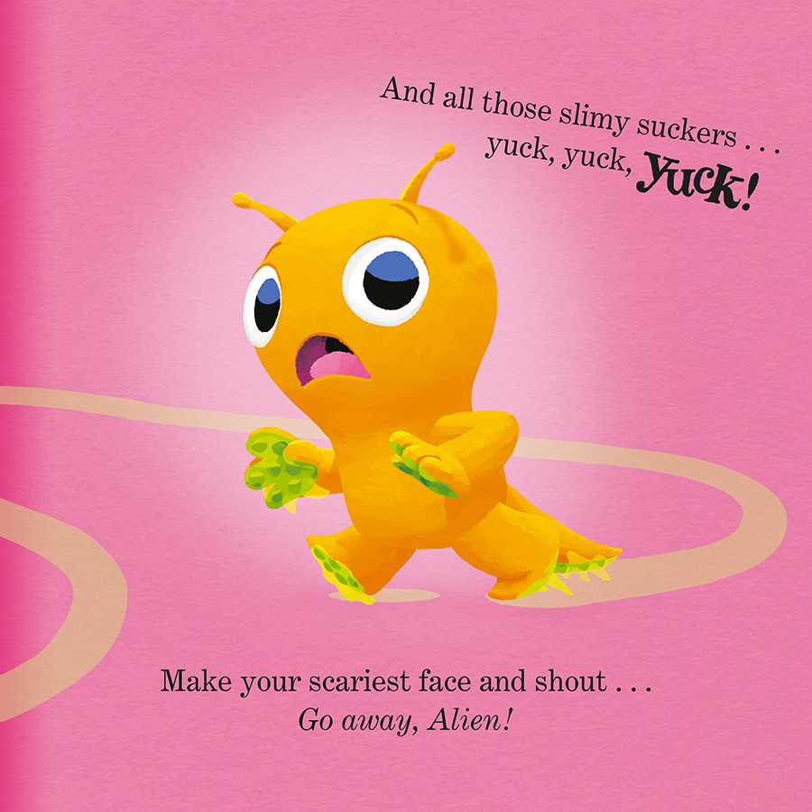 there's an alien in your book extract