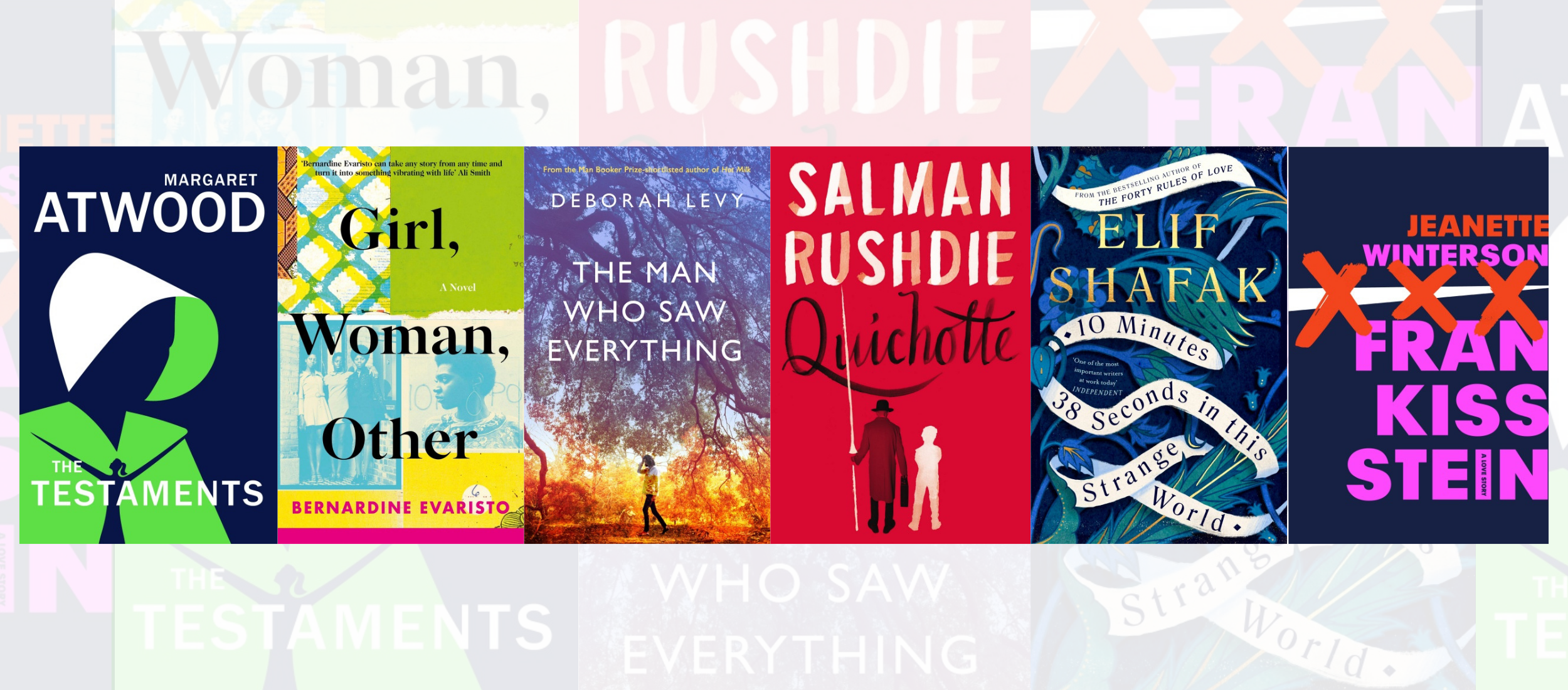 2019 Booker longlisted titles