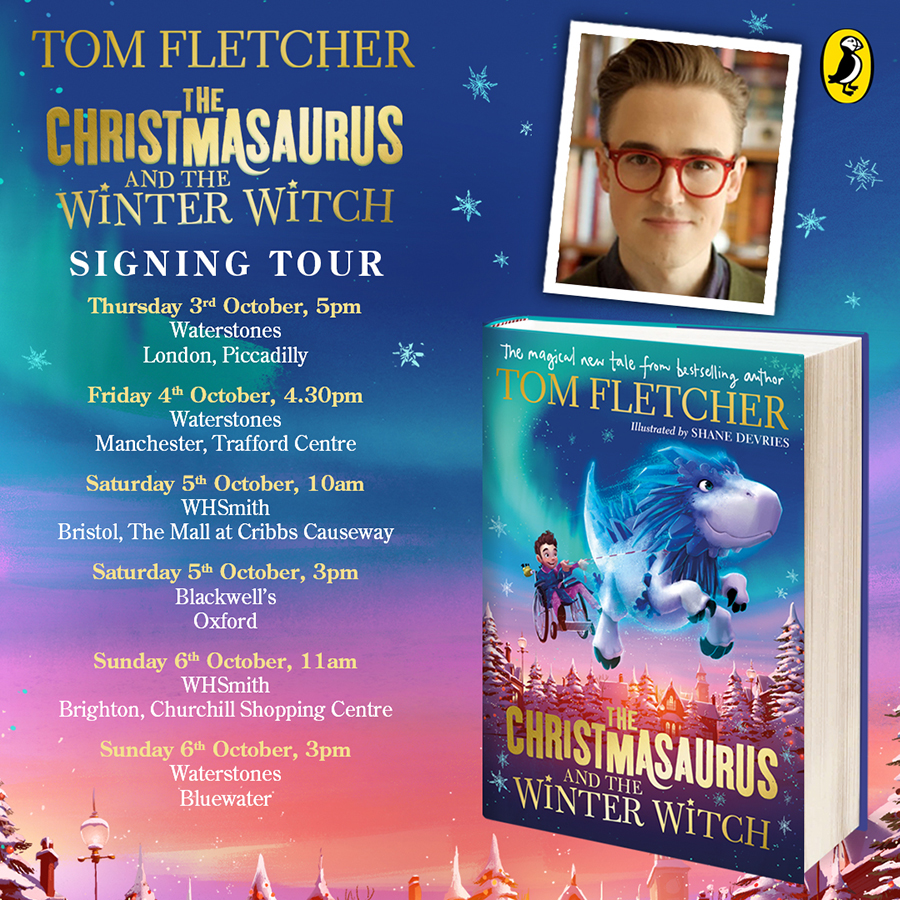 Meet bestselling children’s author Tom Fletcher