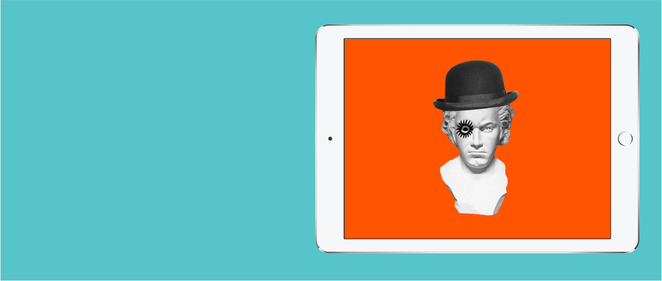 For the iPad: A Clockwork Orange