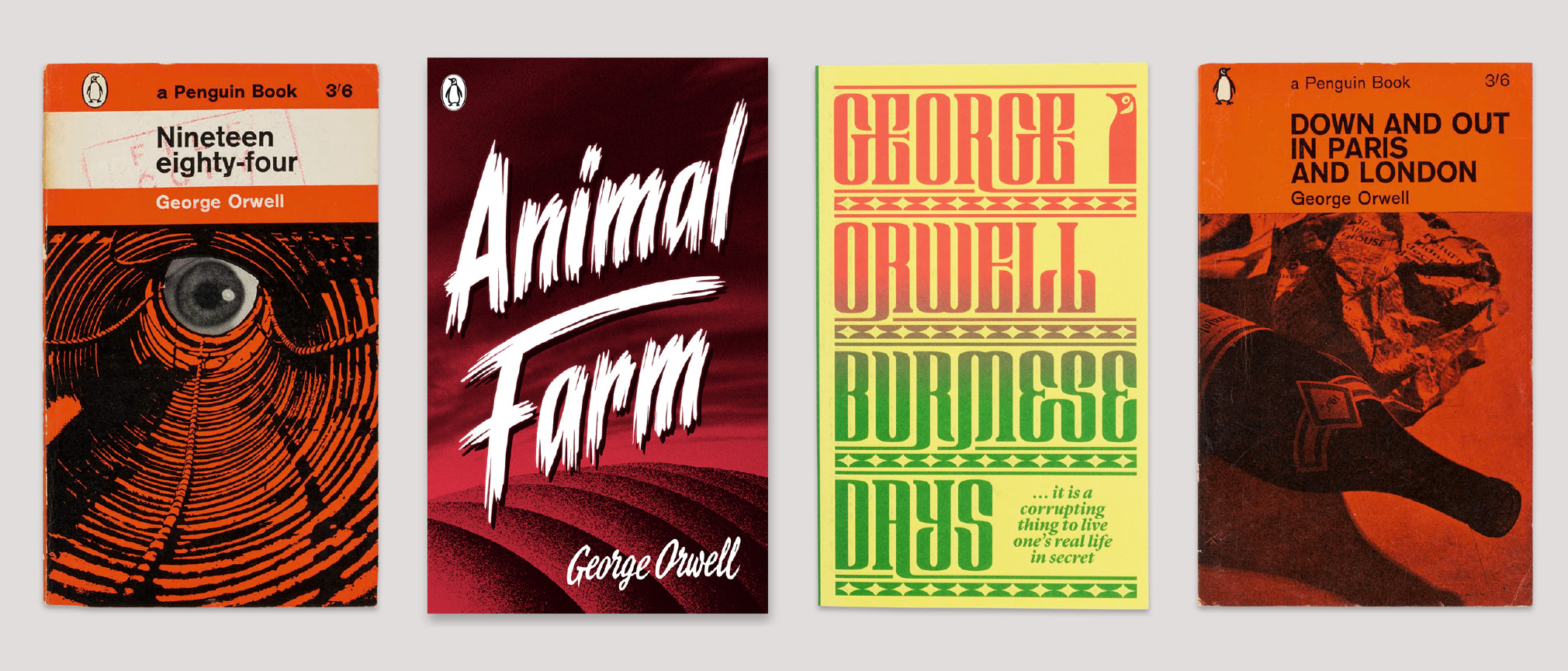 How George Orwell covers have evolved through the decades
