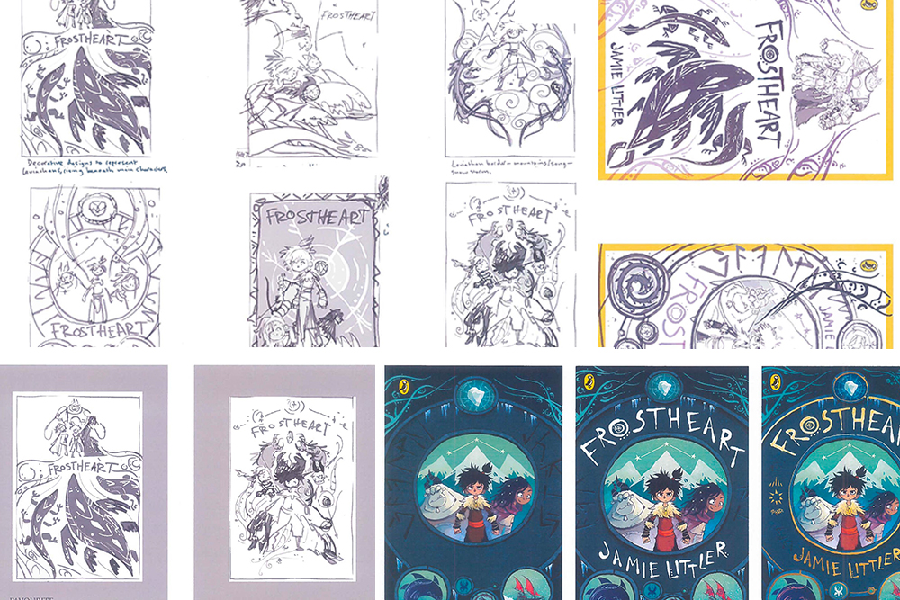 Cover generation of Frostheart