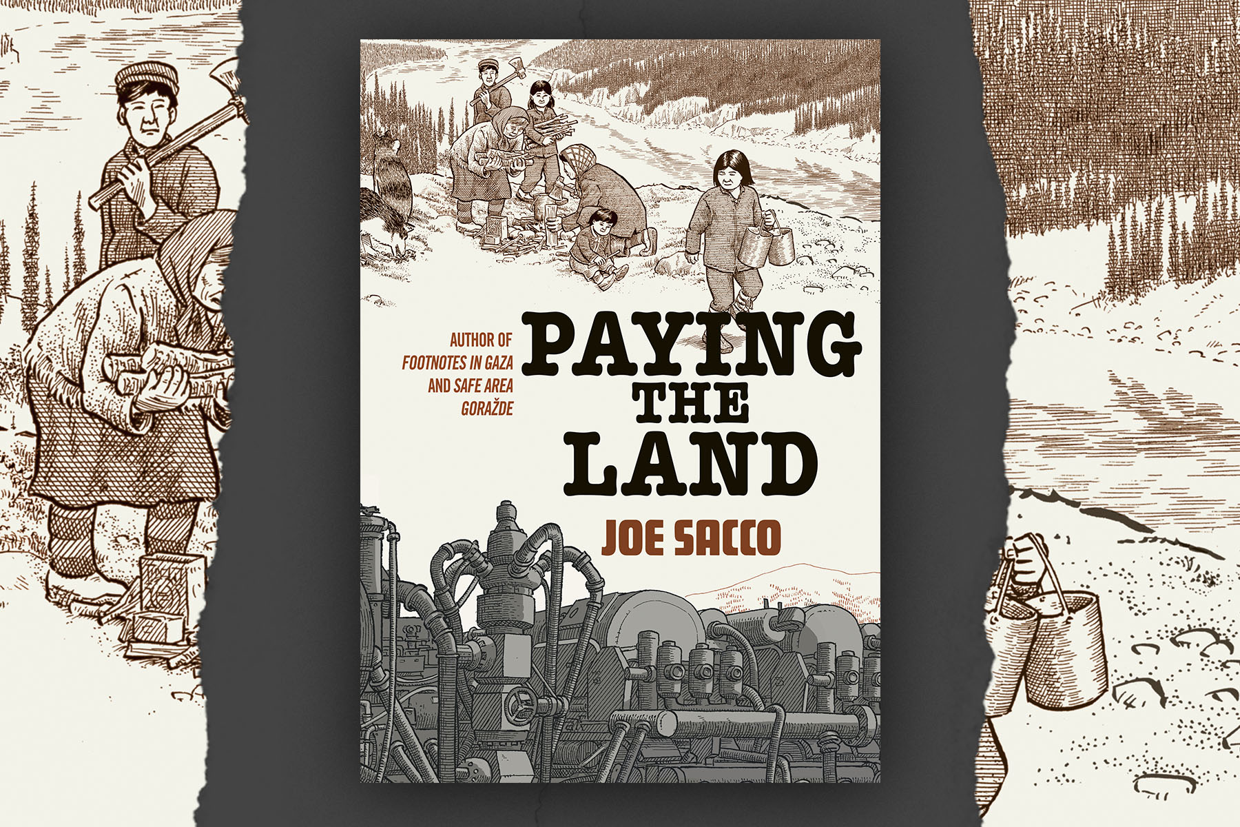 Paying the Land by Joe Sacco extract.