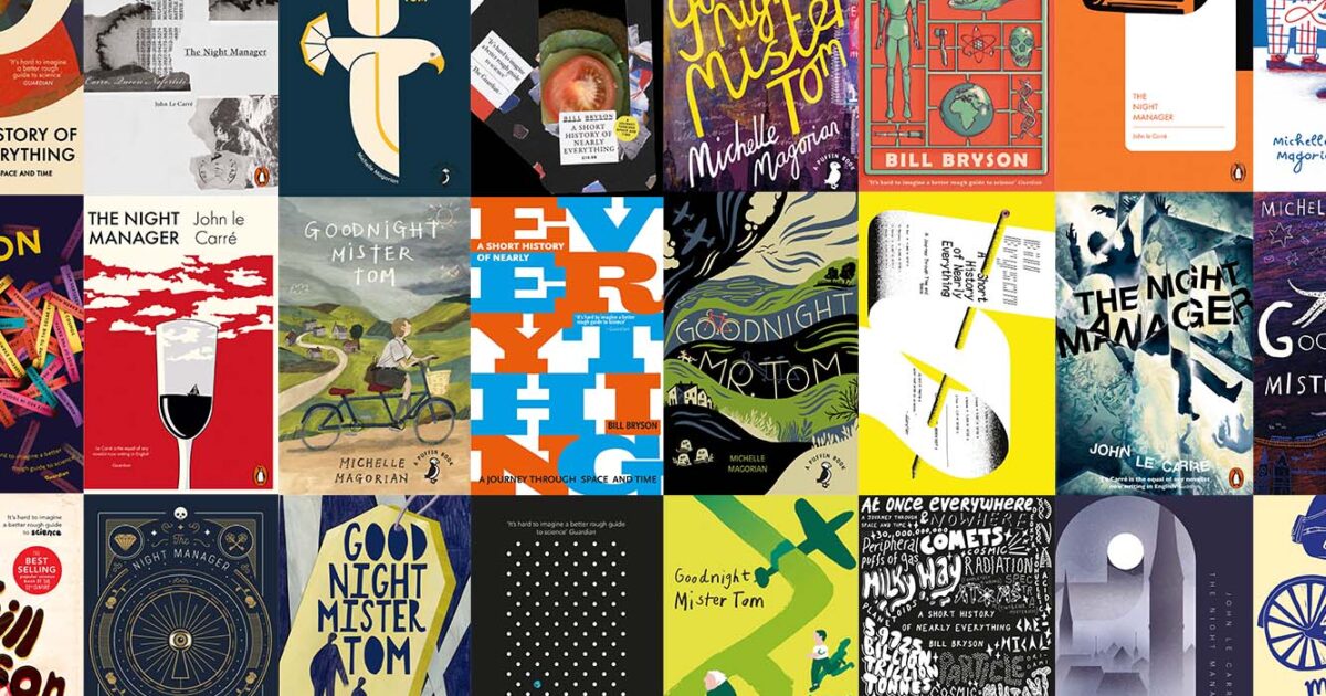 Students reimagine iconic book covers for 2020 Student Design Award