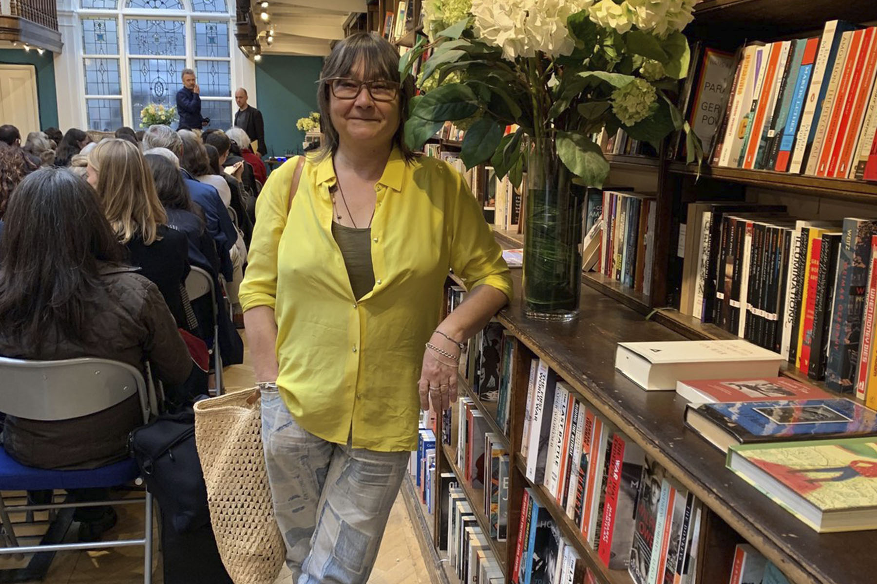 Ali Smith at the Spring preview event