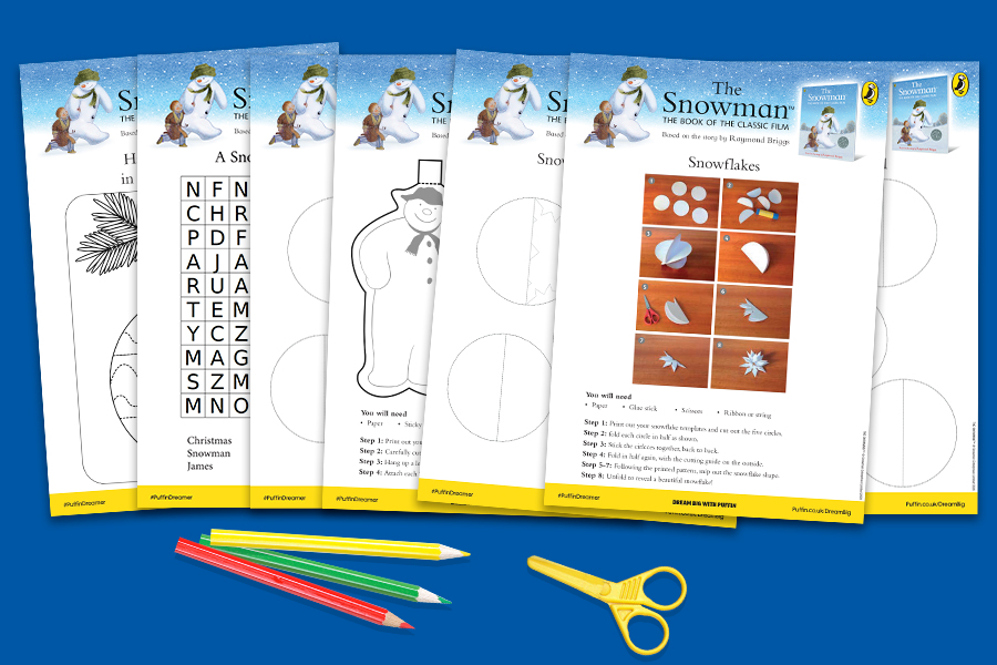 Downloadable Puffin autumn activity pack