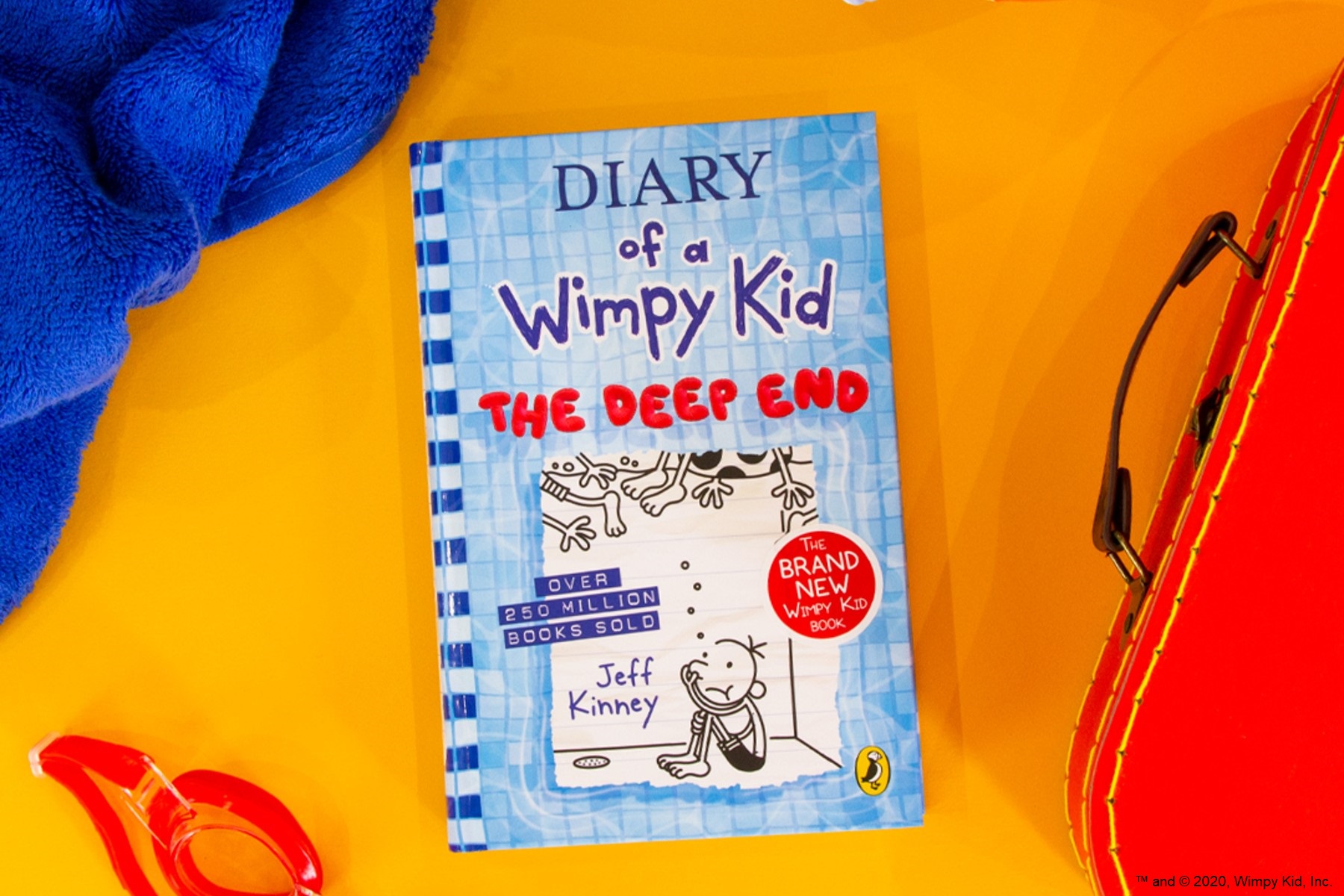 Photo of Jeff Kinney's book The Deep End
