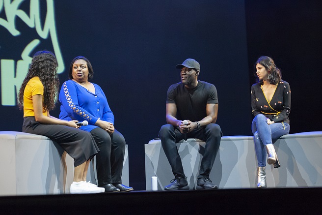 Malorie Blackman and Stormzy at Penguin Presents 2019