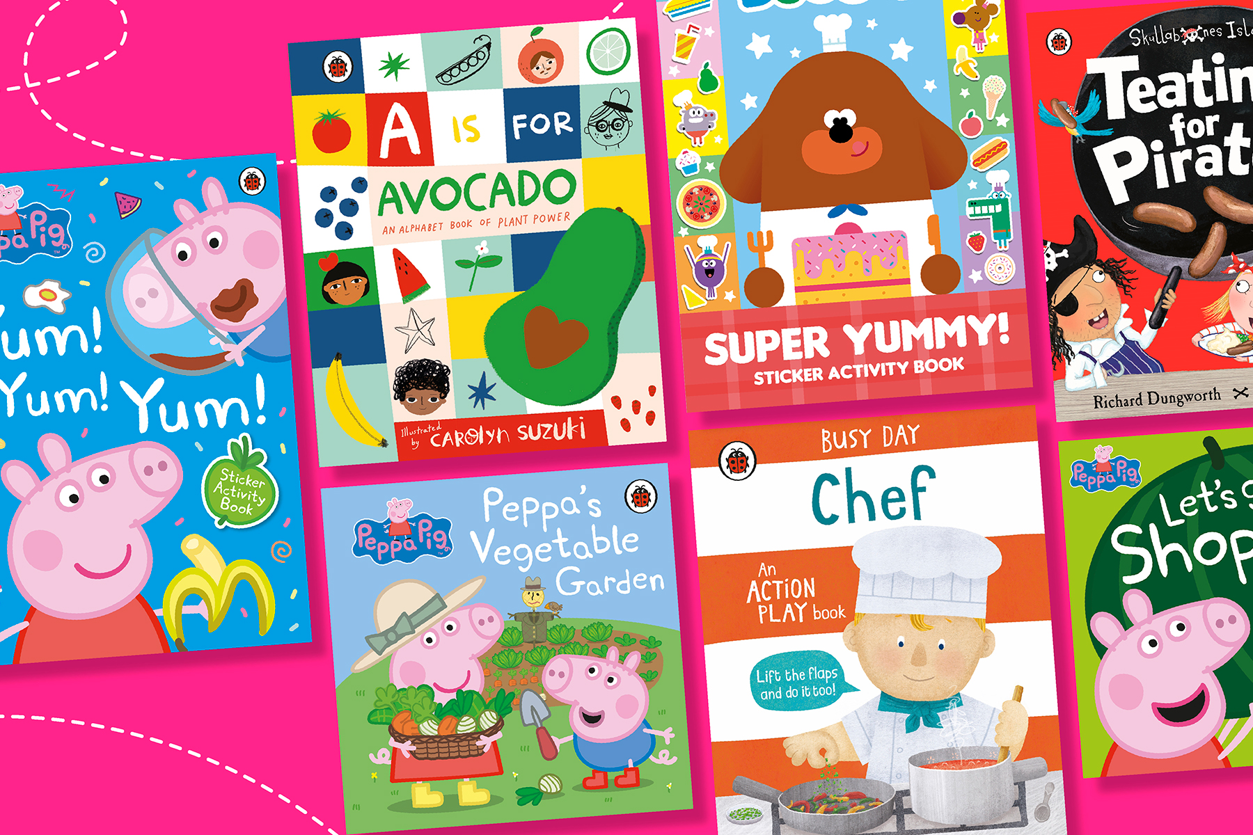 Kids books about food