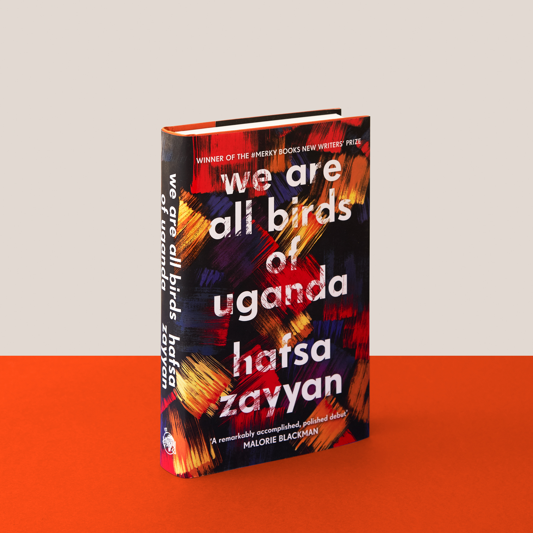A photograph of Hafsa Zayyan's novel we are all birds of uganda