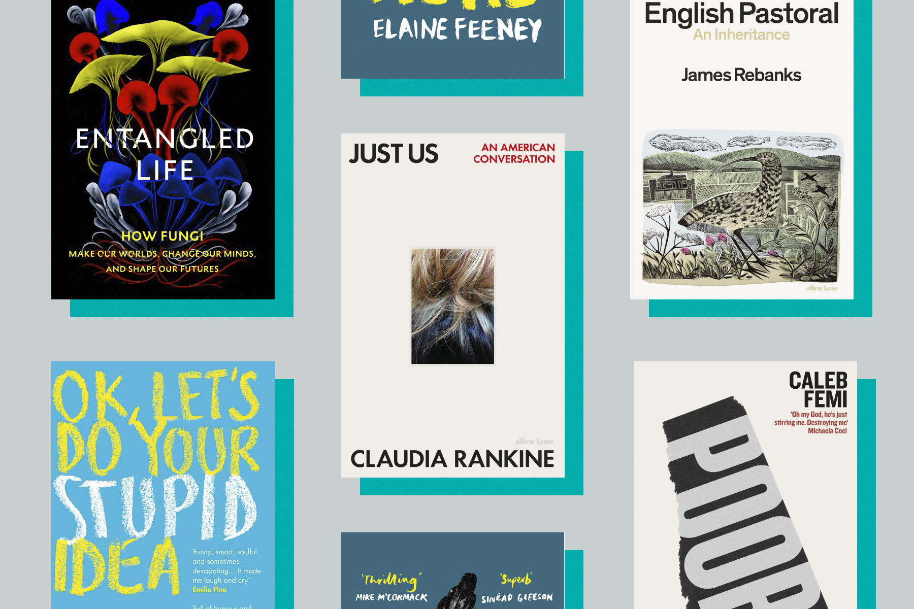 Books longlisted for the Rathbones Folio Prize 2021.