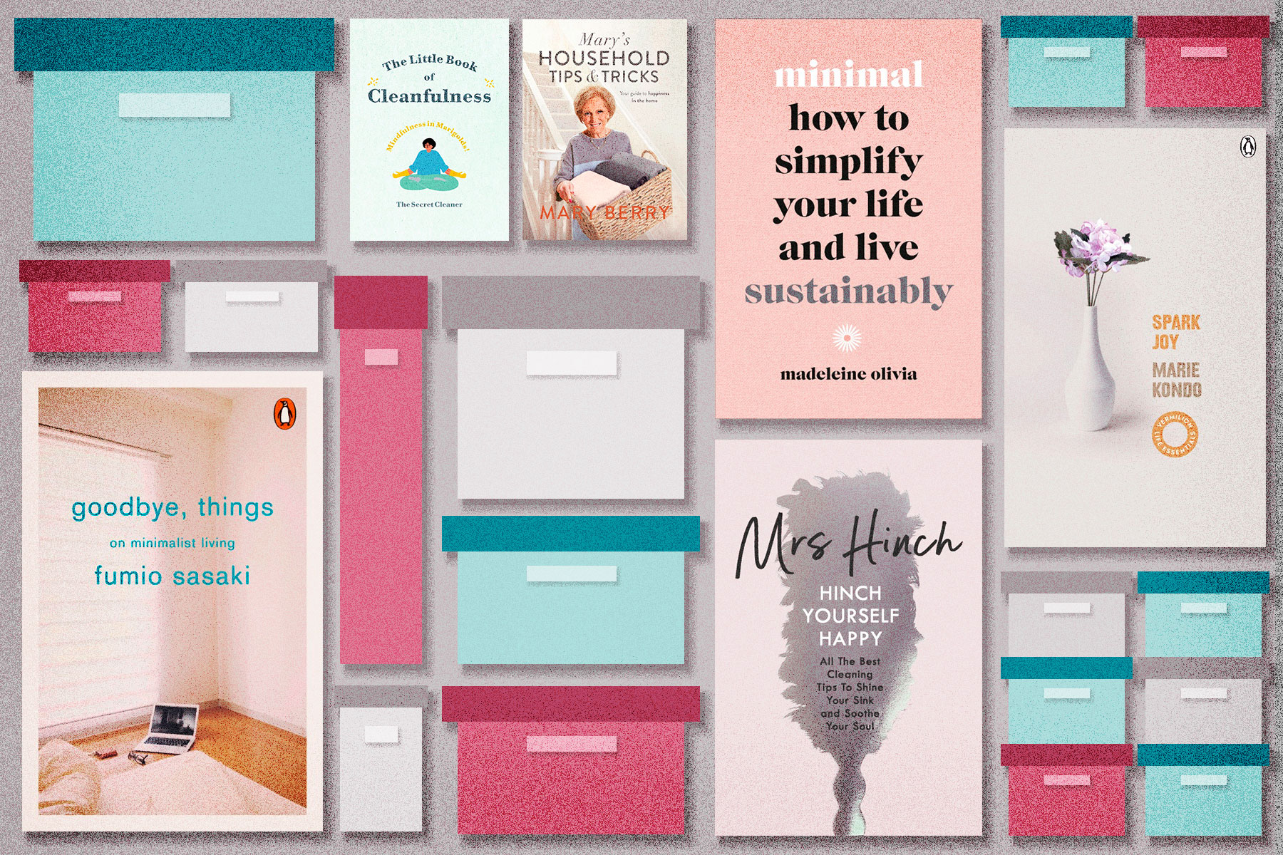 Books to help you organise your home.