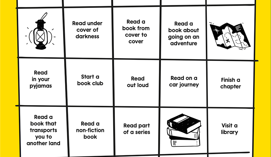 Book bingo