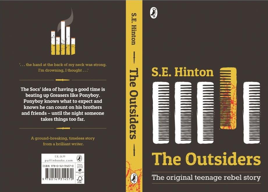 The Outsiders book cover design
