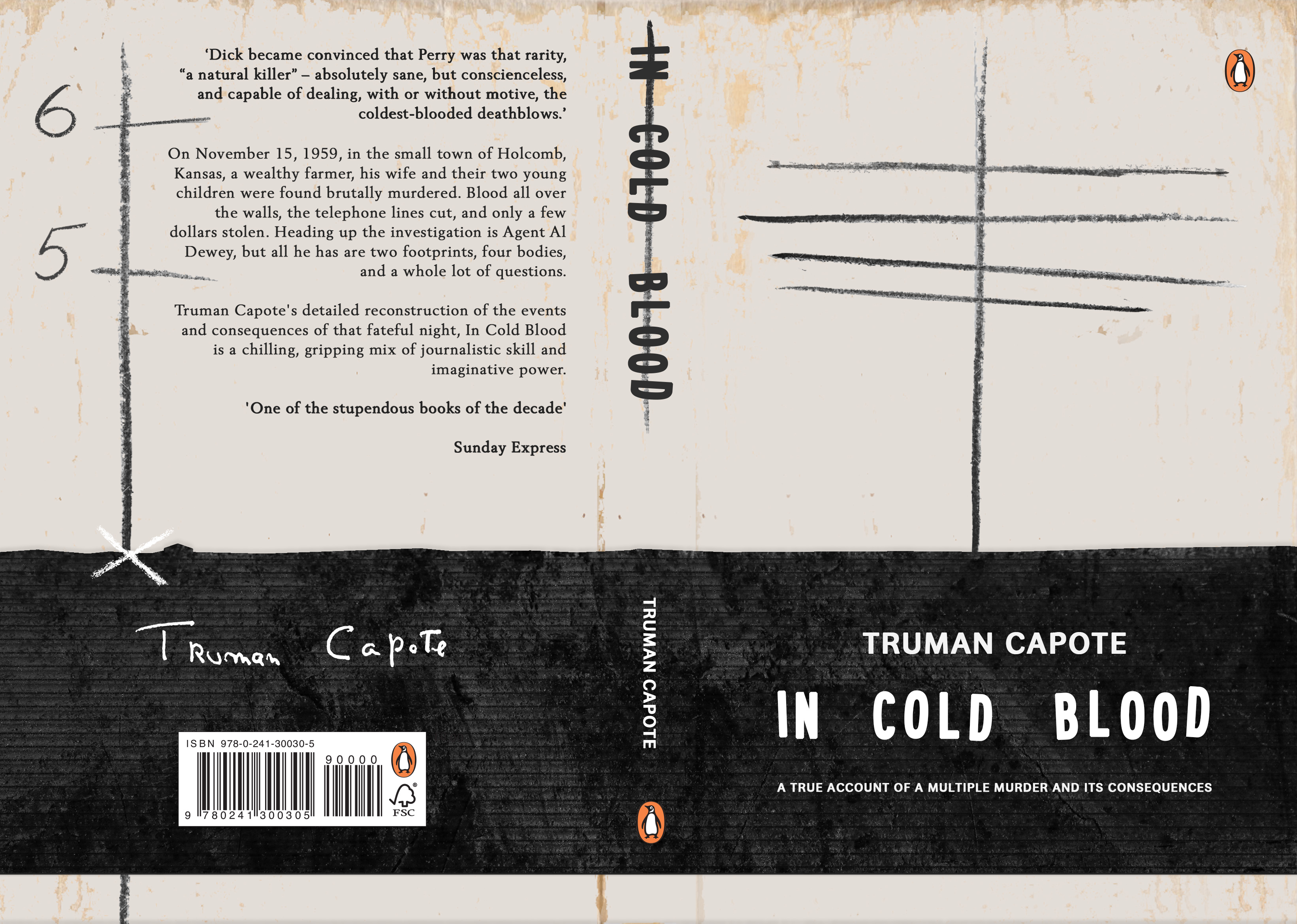 In Cold Blood book cover design