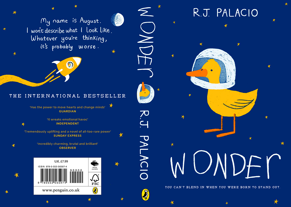 Wonder cover design by Sian McKeever