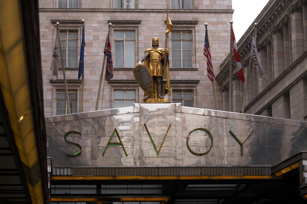 The Savoy Hotel in London's West End has its own 'Book Butler' to handpick holiday reads for you. Photo: Getty