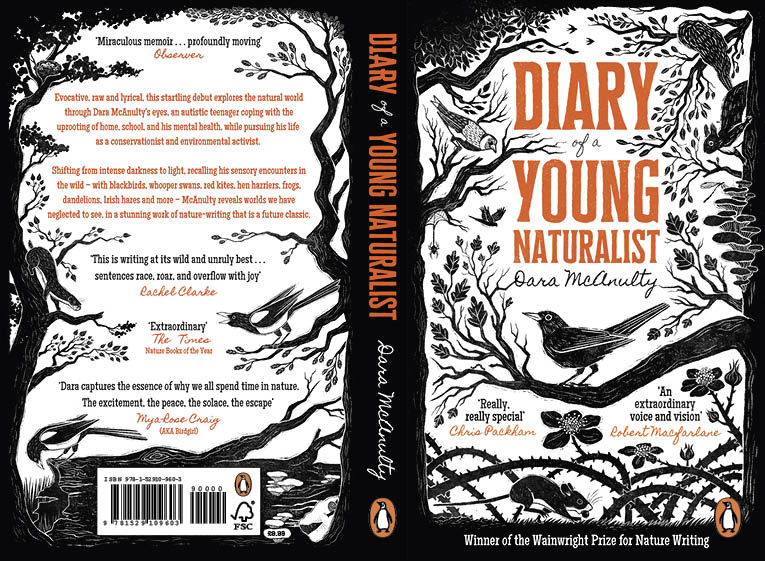 Kitty Wilcox's cover design of 'Diary of a Young Naturalist'