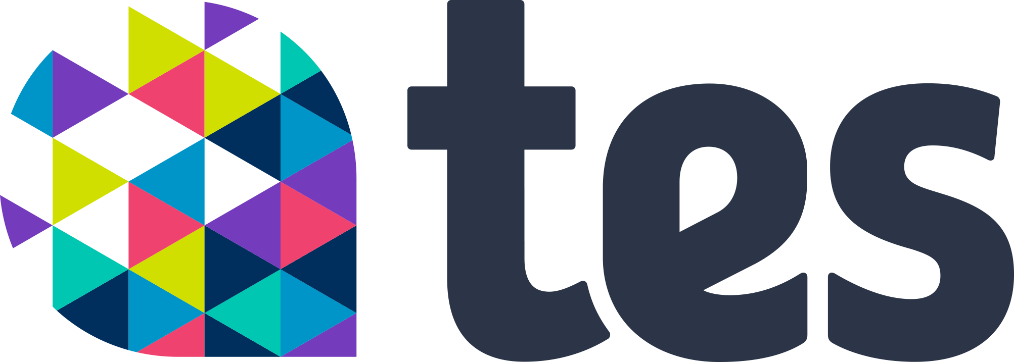 Transparent image of tes logo