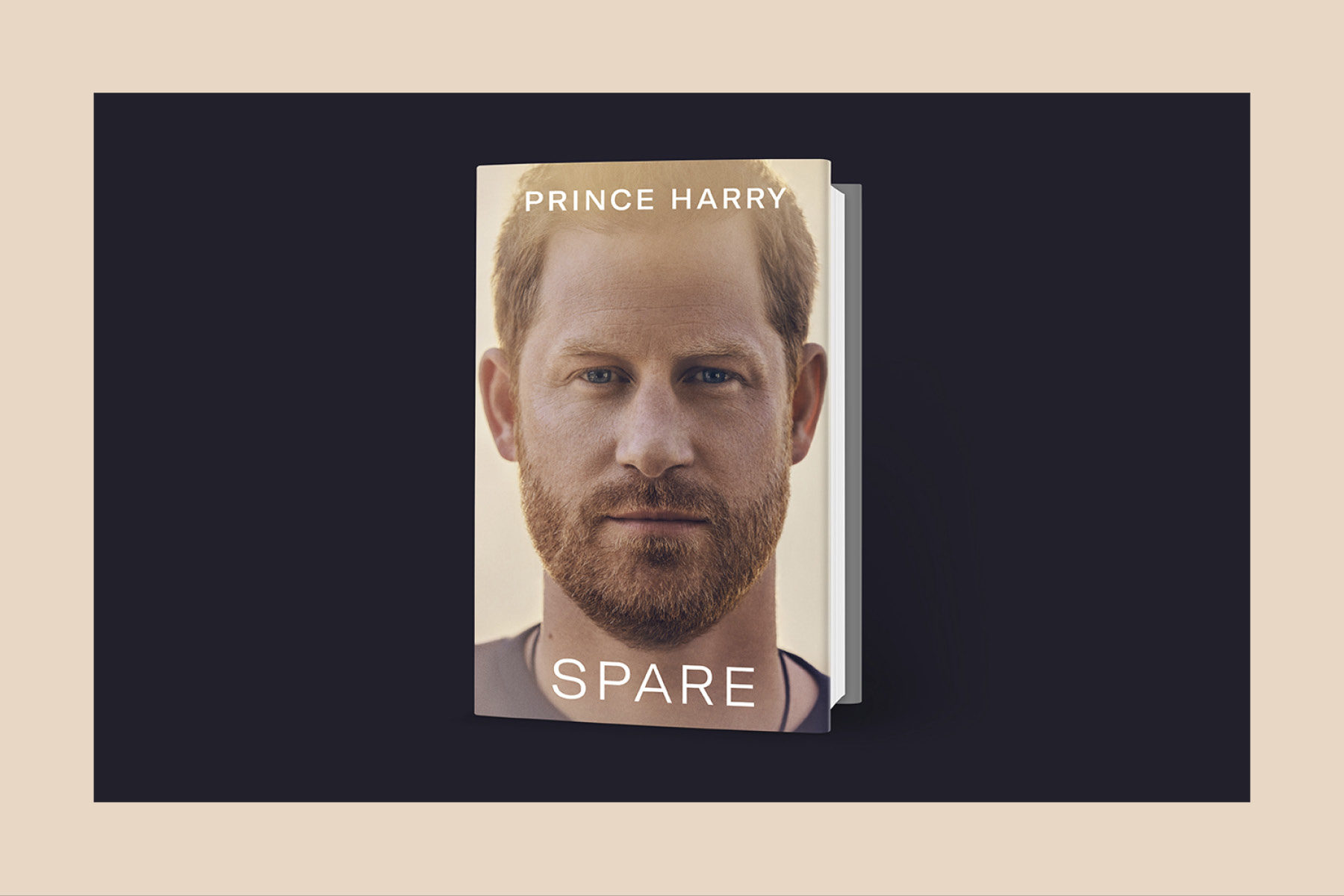 An image of Prince Harry's forthcoming memoir SPARE